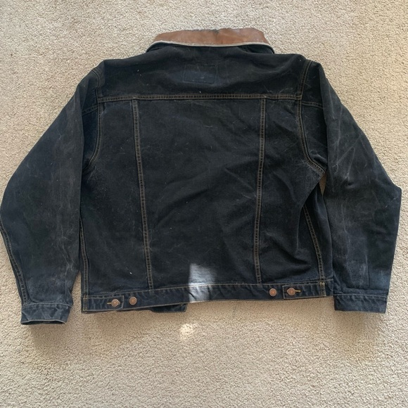 the original arizona jean company dark wash denim jacket - medium - Picture 2 of 6